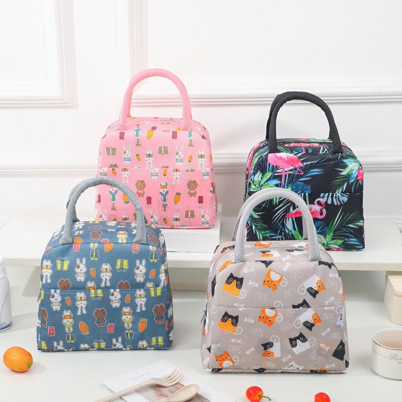 Lunch Box Bag Portable Portable Thermal Insulation Bag Lunch Bag Thickened Aluminum Foil Lunch Box Thermal Insulation Bag-AURA REGALIA 