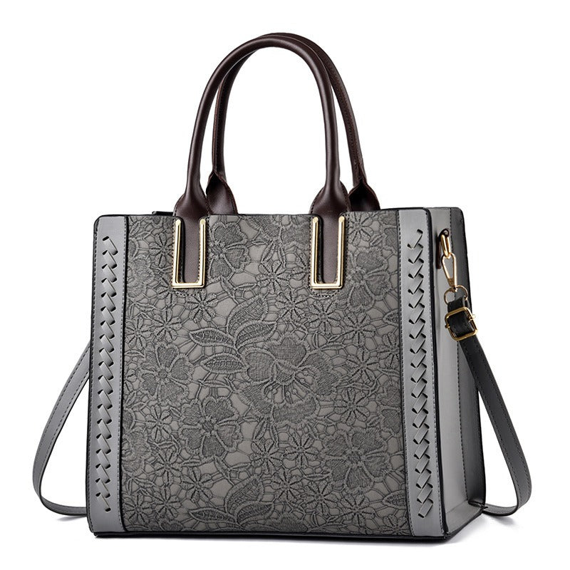 Crossbody Bag Womens New Simple Style Shoulder Bag Soft Leather Bag-AURA REGALIA 