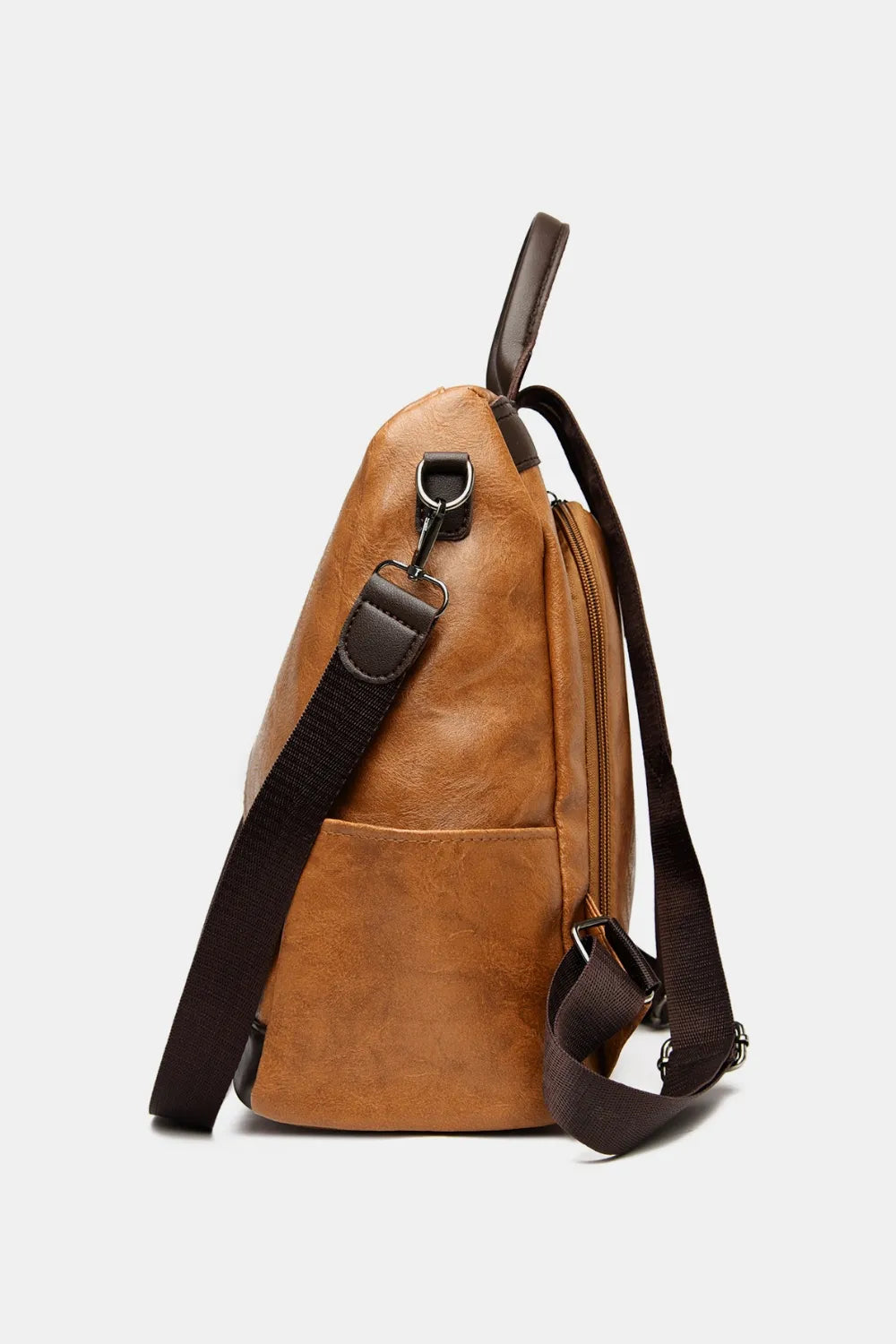 PU Leather Backpack Bag-AURA REGALIA 