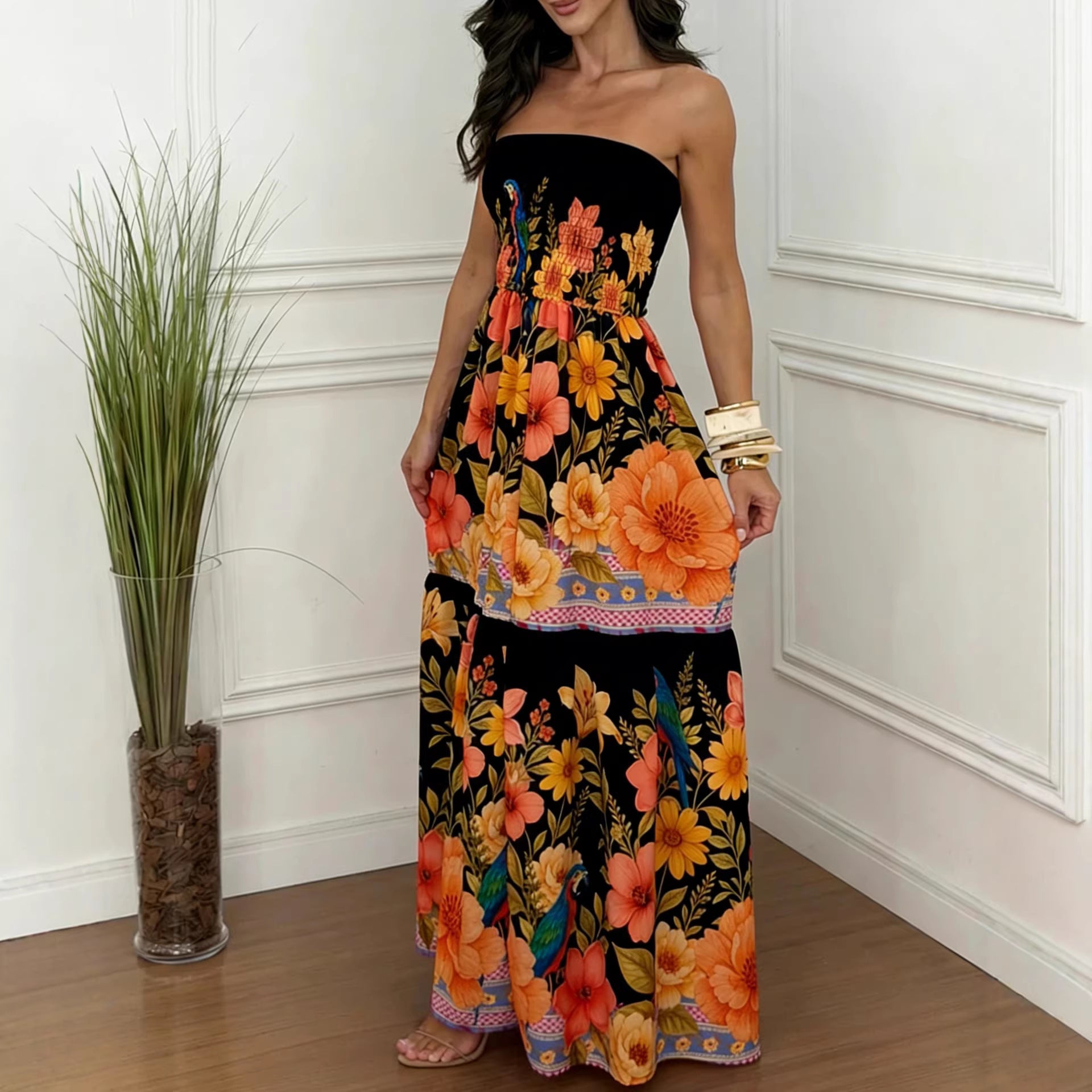 Sleeveless loose dress