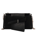 Summer New Women's Bag Trend Line Shoulder Bag New Fashion PU Mobile Phone Bag Motorcycle Bag Coin Purse Bag-AURA REGALIA 