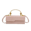 Lacquer leather portable mailman bag versatile shoulder bag-AURA REGALIA 