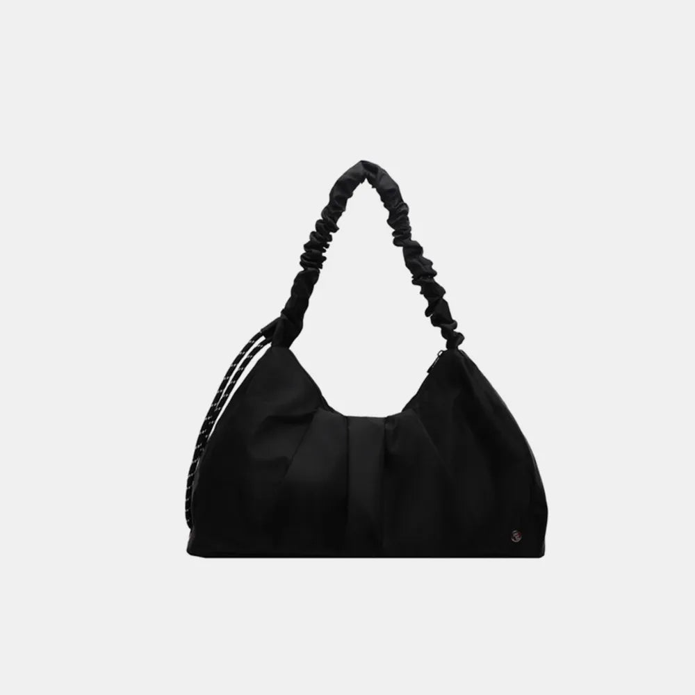 Ruched Large Tote Bag-AURA REGALIA 