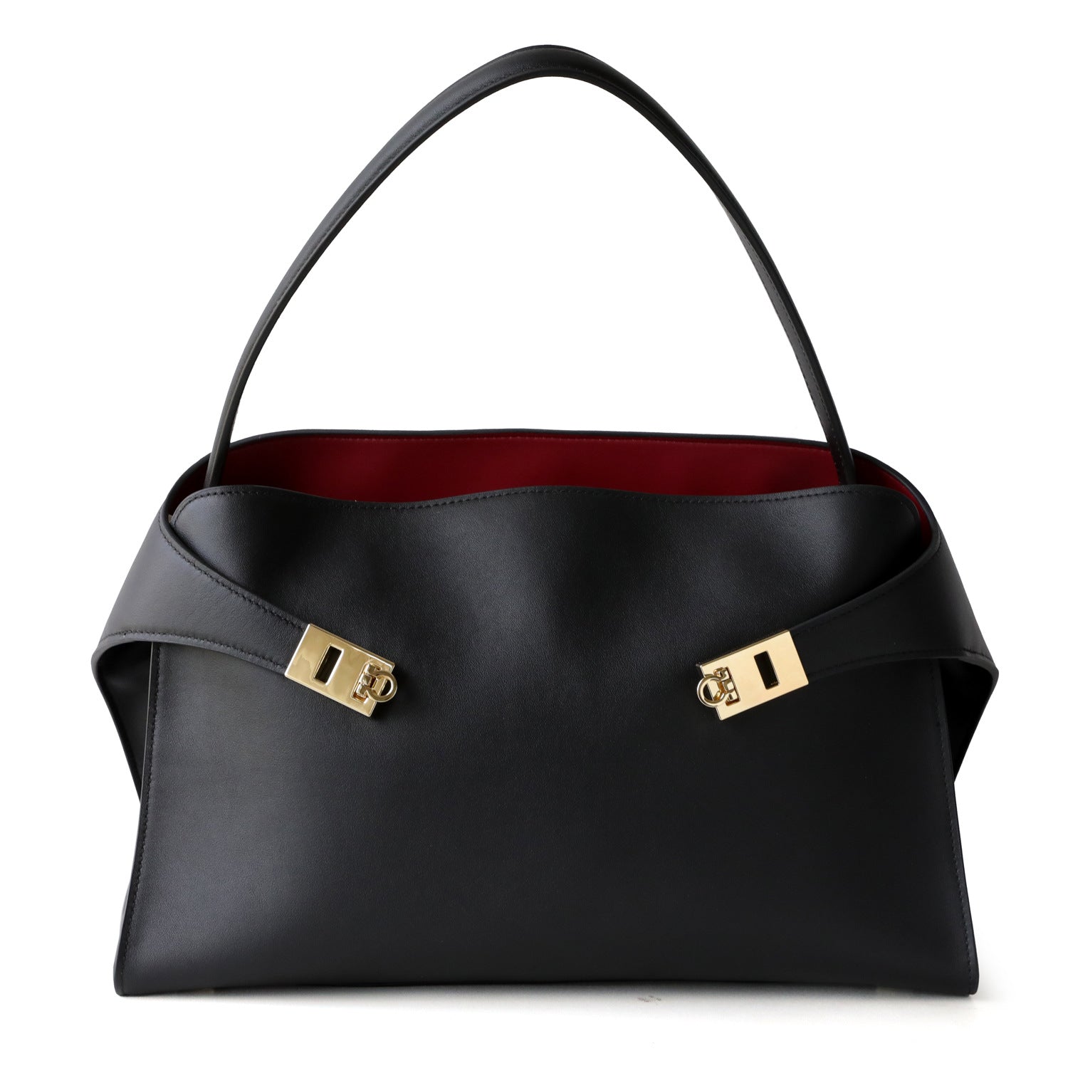 Luxury Genuine Leather Tote Bag for Women, Large Capacity, Top-Grain Cowhide, Handheld Shoulder Bag, HUG Style-AURA REGALIA 