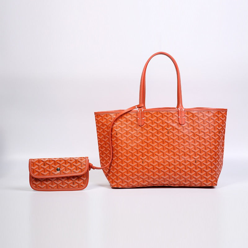 New Dog Tooth Bag Stars Same European and American Women's Bag Handheld One Shoulder Large Capacity Tote Mother and Child Bag Shopping Bag