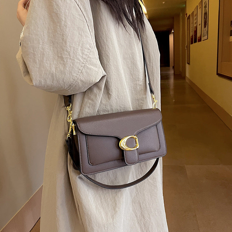 Women's underarm bag, stylish and versatile, fashionable shoulder bag, crossbody bag, small square bag-AURA REGALIA 