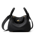Mini genuine leather shoulder crossbody bag pillow bag versatile lindy small bag doctor bag trendy-AURA REGALIA 