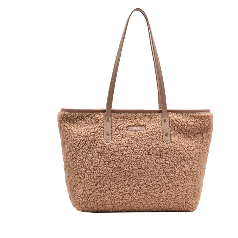 Women's Bags New Lambskin Bags Armpit Shoulder Bags Fashion Large Capacity Tote Bags Handbags-AURA REGALIA 