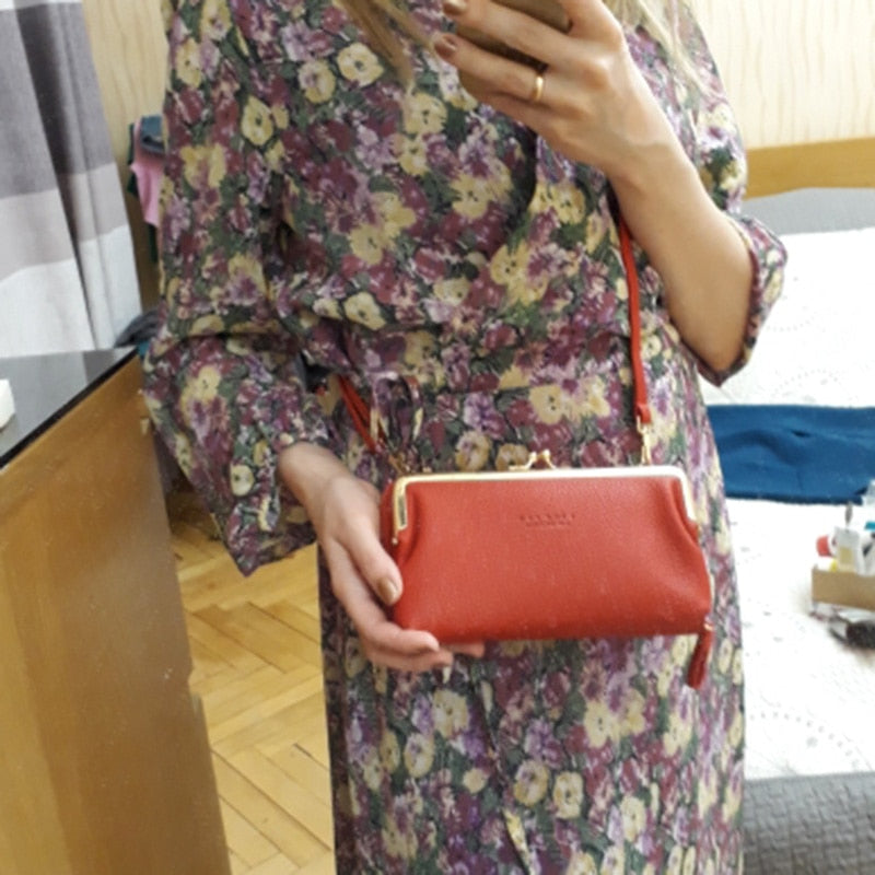 Fashion Small Crossbody Bags Women Matte Leather Shoulder Messenger Bag Female Handbag Bolsas Ladies Cell Phone bag Clutch Purse-AURA REGALIA 