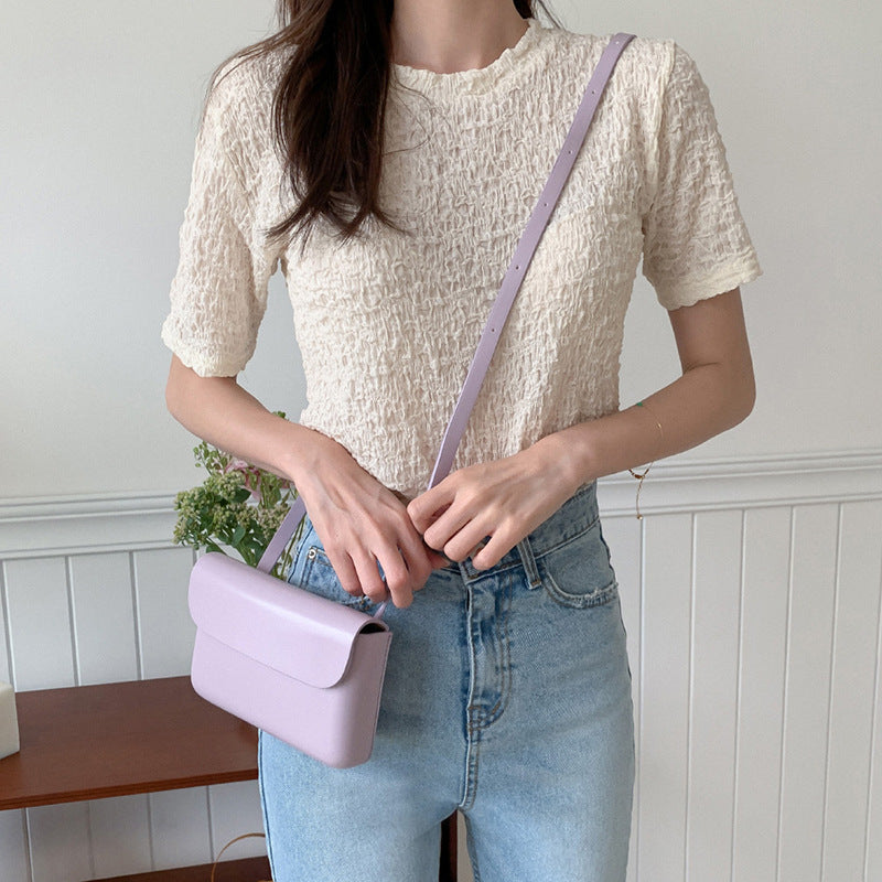 Net Red Small Bag New Fashion Messenger Bag Ladies Wild Ins Korean Mini Small Shoulder Bag Mobile Phone Bag-AURA REGALIA 
