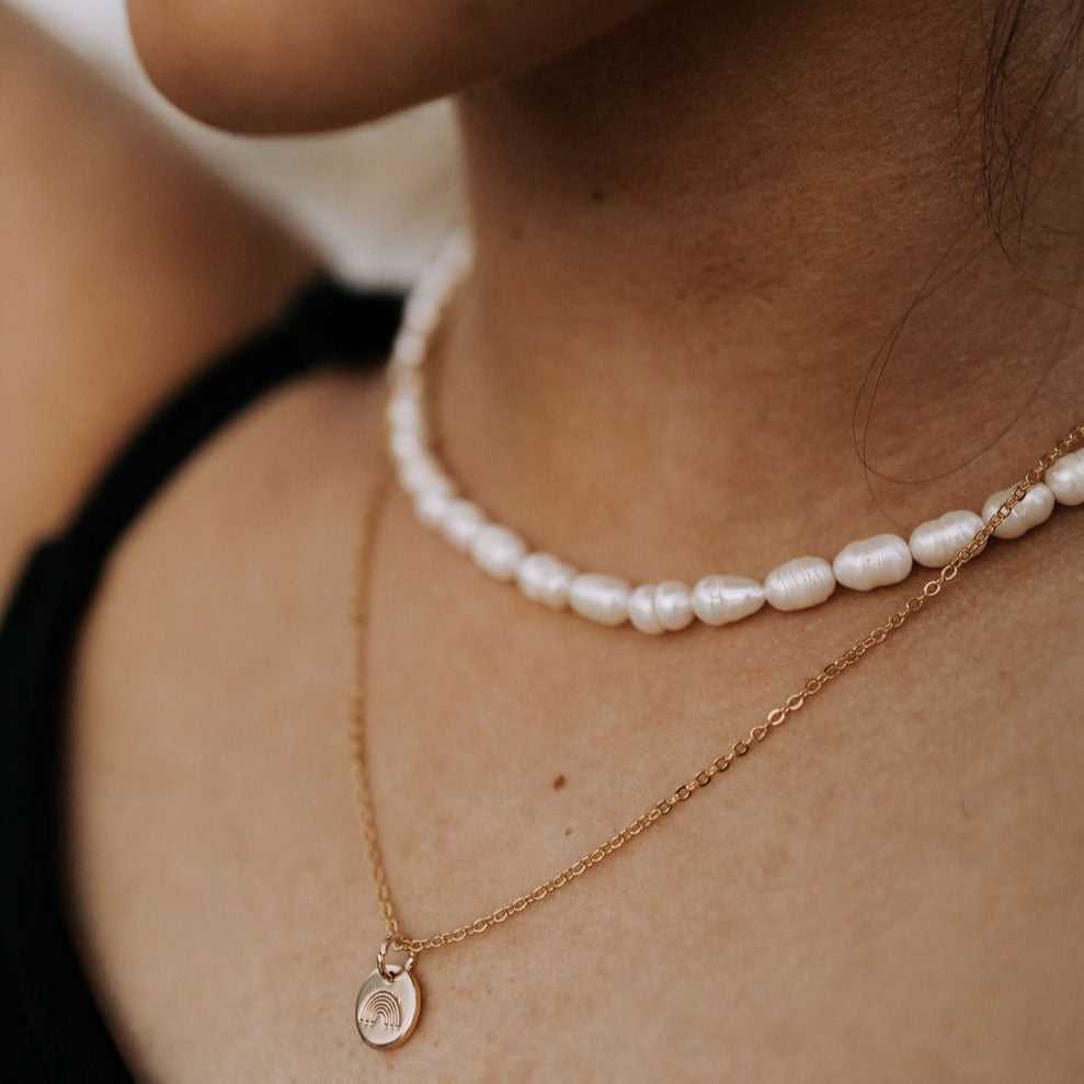 North Shore Pearl Necklace-AURA REGALIA 