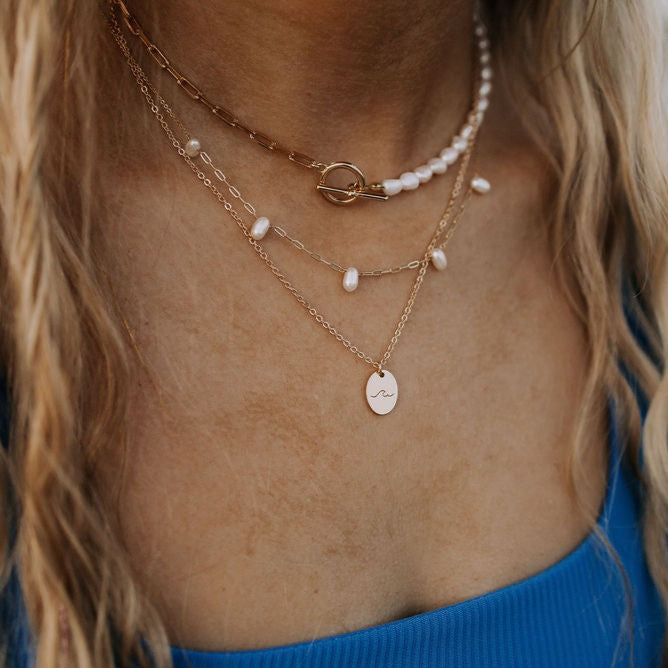 Gold Coast Necklace-AURA REGALIA 