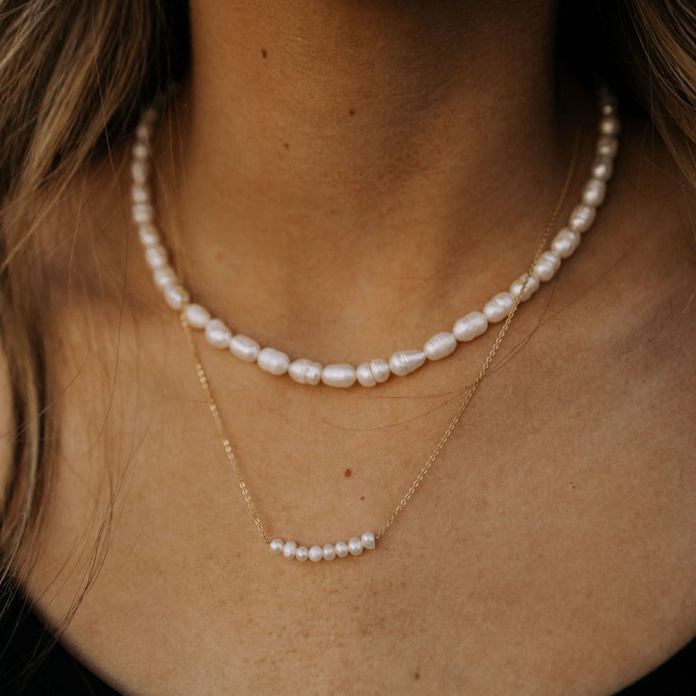North Shore Pearl Necklace-AURA REGALIA 
