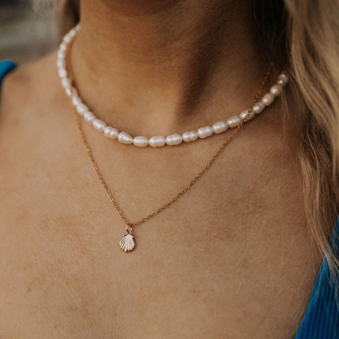 North Shore Pearl Necklace-AURA REGALIA 
