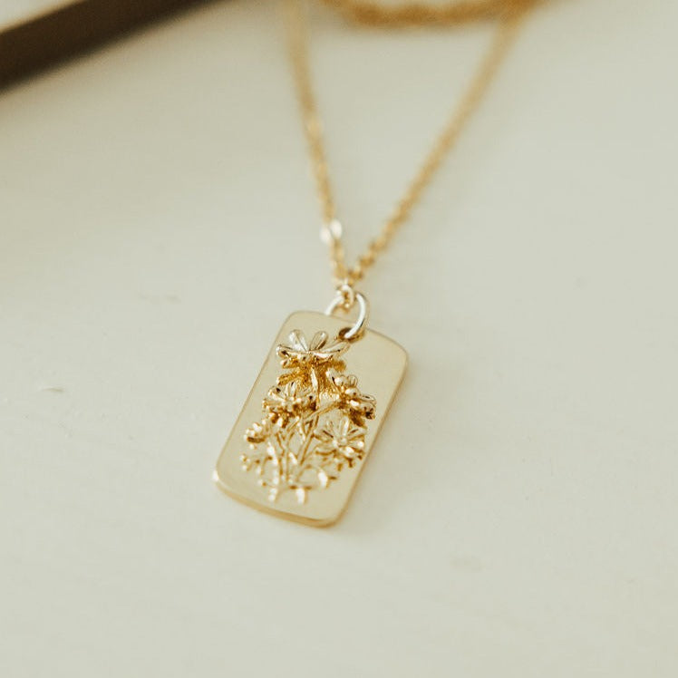 Blossom Necklace-AURA REGALIA 