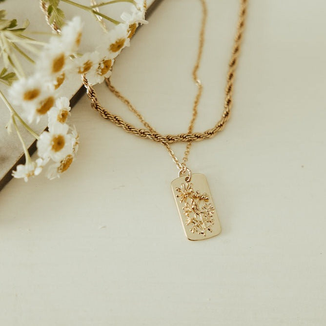 Blossom Necklace-AURA REGALIA 