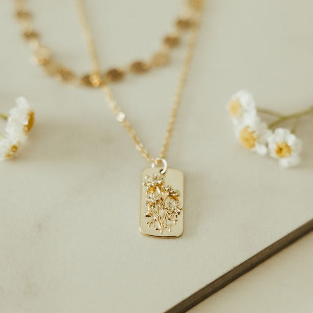 Blossom Necklace-AURA REGALIA 