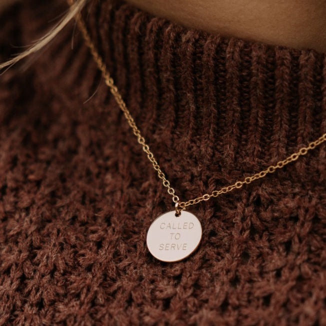 Called to Serve Necklace-AURA REGALIA 