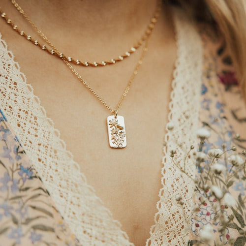 Blossom Necklace-AURA REGALIA 