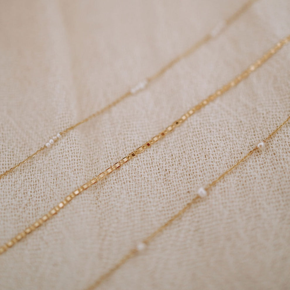 Hannah Gold Filled Mariner Necklace-AURA REGALIA 