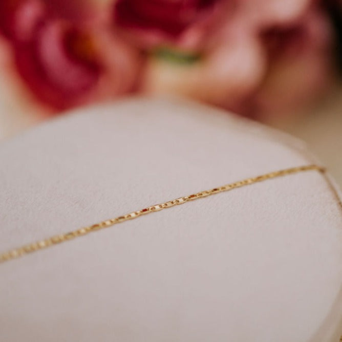 Hannah Gold Filled Mariner Necklace-AURA REGALIA 