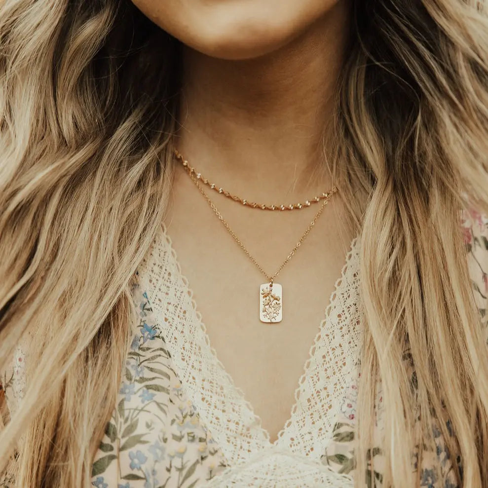 Blossom Necklace-AURA REGALIA 