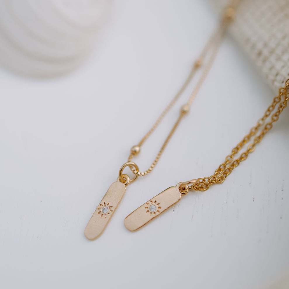 Amalfi Sun Necklace-AURA REGALIA 