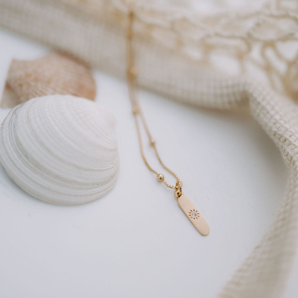 Amalfi Sun Necklace-AURA REGALIA 