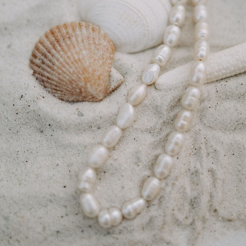 North Shore Pearl Necklace-AURA REGALIA 