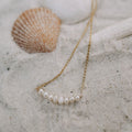 Oceanside Pearl Necklace-AURA REGALIA 