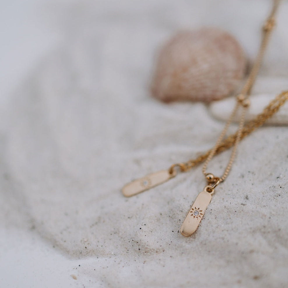 Amalfi Sun Necklace-AURA REGALIA 