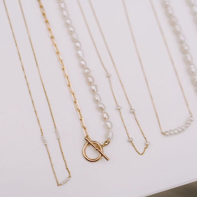 Gold Coast Necklace-AURA REGALIA 