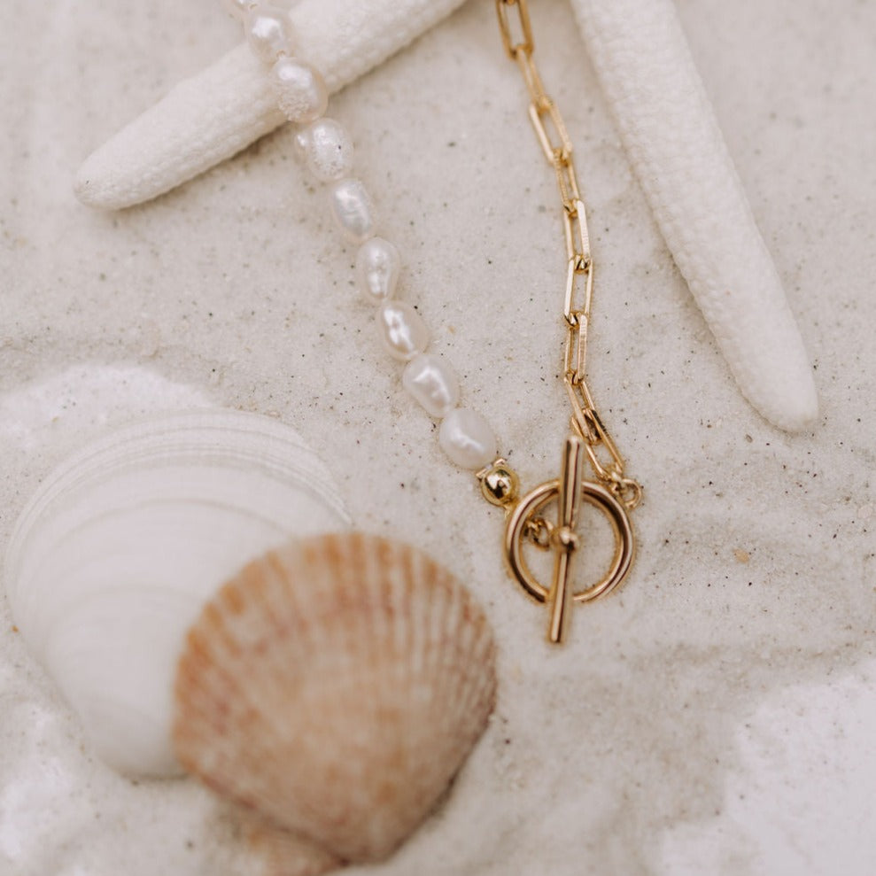 Gold Coast Necklace-AURA REGALIA 
