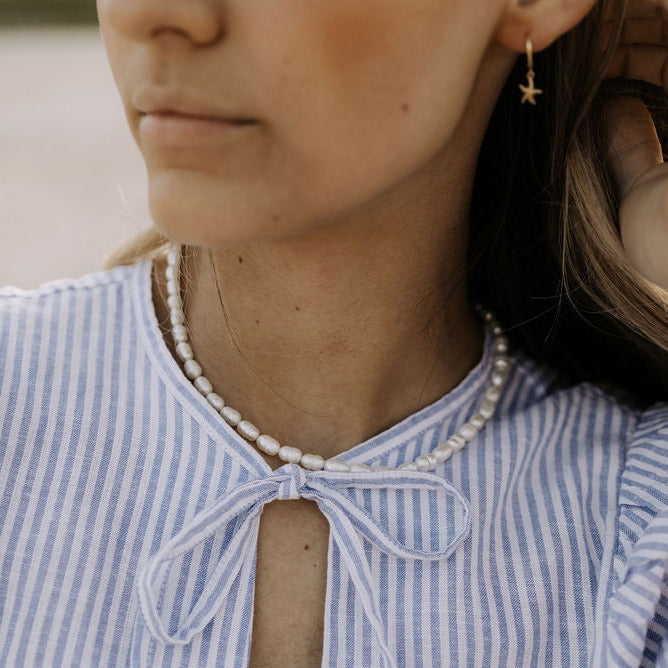North Shore Pearl Necklace-AURA REGALIA 