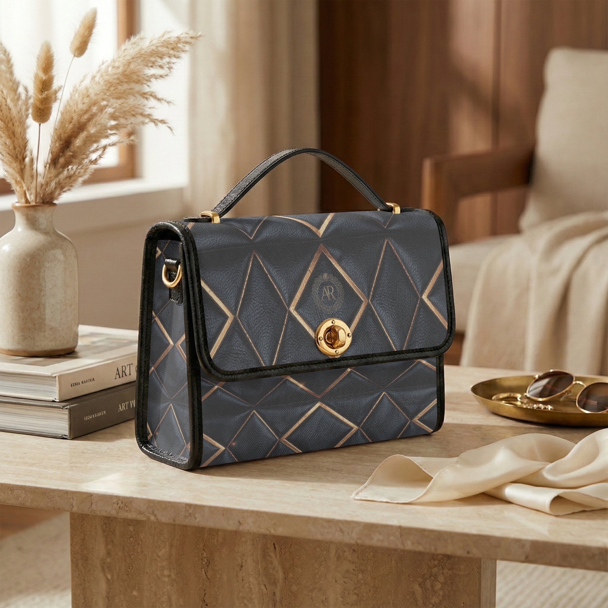 Deco Heritage Crossbody – Art Deco Capsule | Aura Regalia-AURA REGALIA 