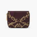 Marie Antoinette Bifold Zipper Wallet | Aura Regalia-AURA REGALIA 