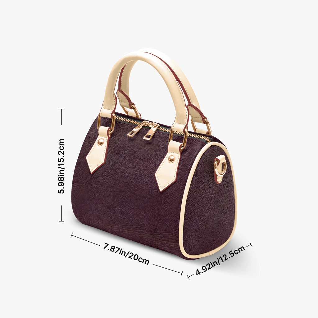 Dark Brown Chic Crossbody Bag | Aura Regalia-AURA REGALIA 