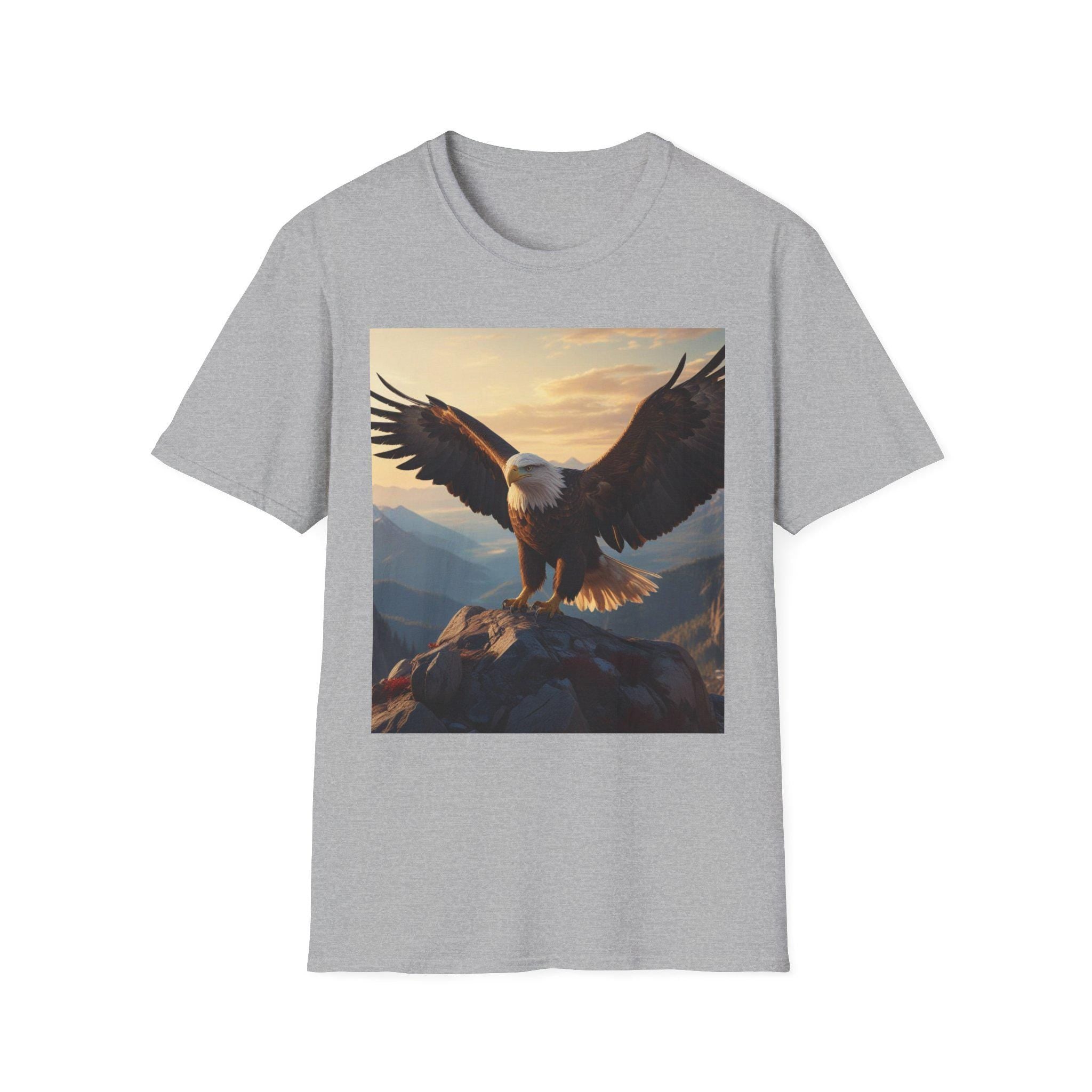 Eagle Mountain T-Shirt | Strong Wings Graphic Tee
