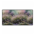 Floral Desk Mat: Botanical Mouse Pad - Spring Office Decor