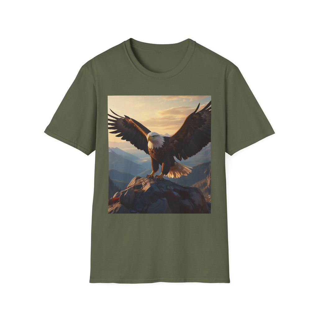 Eagle Mountain T-Shirt | Strong Wings Graphic Tee