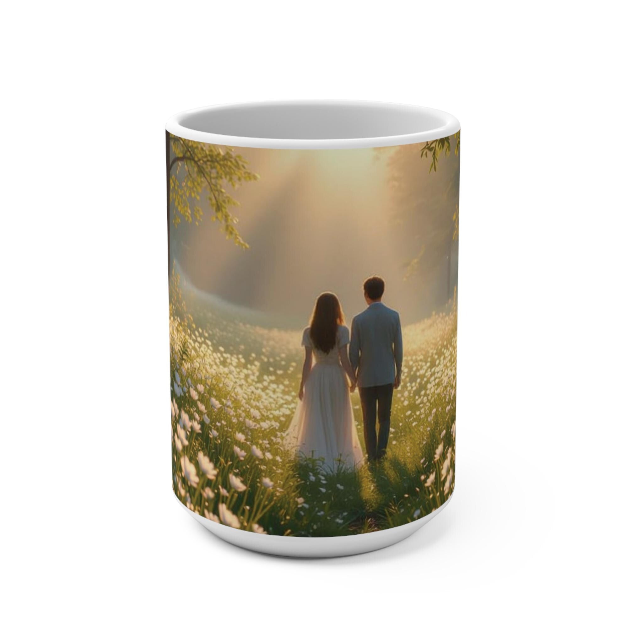 Wedding Bliss Mug | Romantic Couple, Anniversary Gift