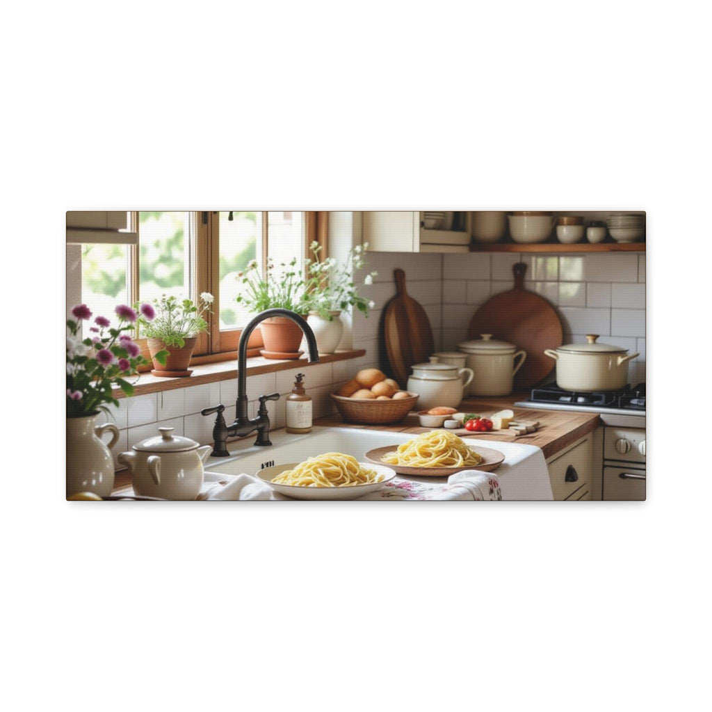 Copy of Cozy Country Kitchen Still Life Canvas