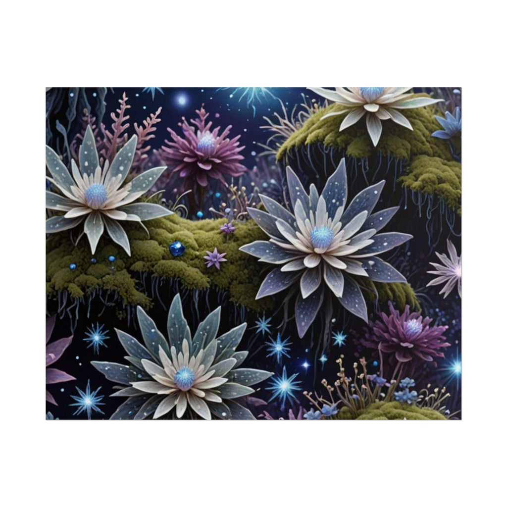 Floral Dreamscape Poster: Fine Art Print
