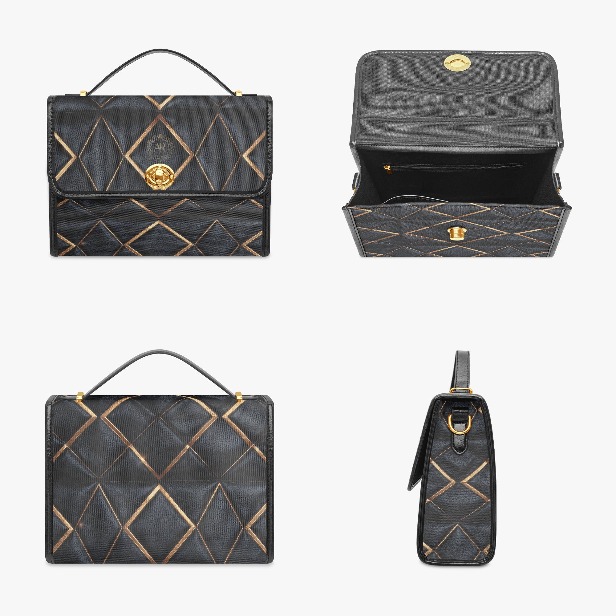 Deco Heritage Crossbody – Art Deco Capsule | Aura Regalia-AURA REGALIA 