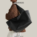 New Suede Bucket Bag Women's Shoulder Bag Shoppers Large Capacity Handbag Fashion Casual Versatile Crossbody Bag For Women