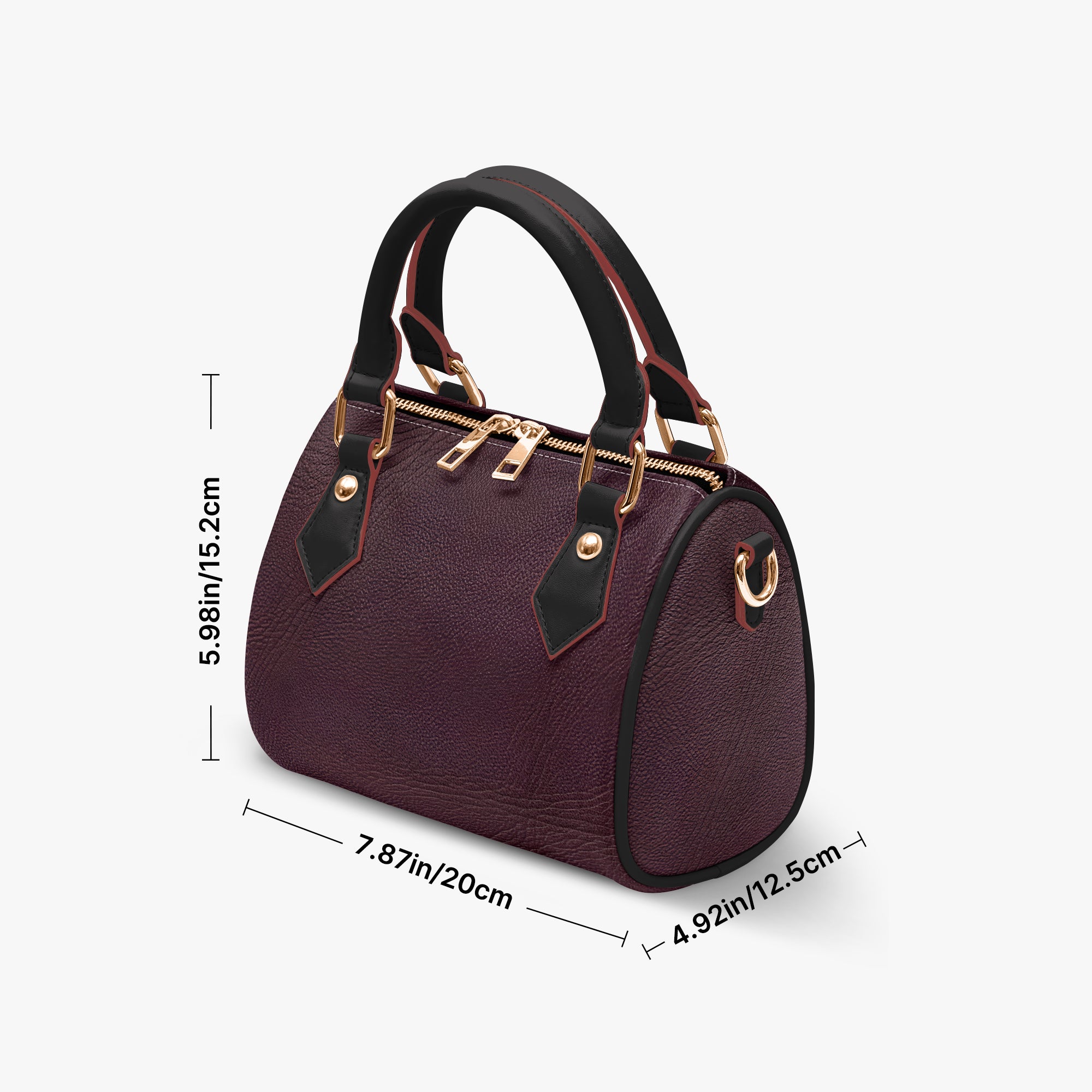 Dark Brown Chic Crossbody Bag | Aura Regalia-AURA REGALIA 