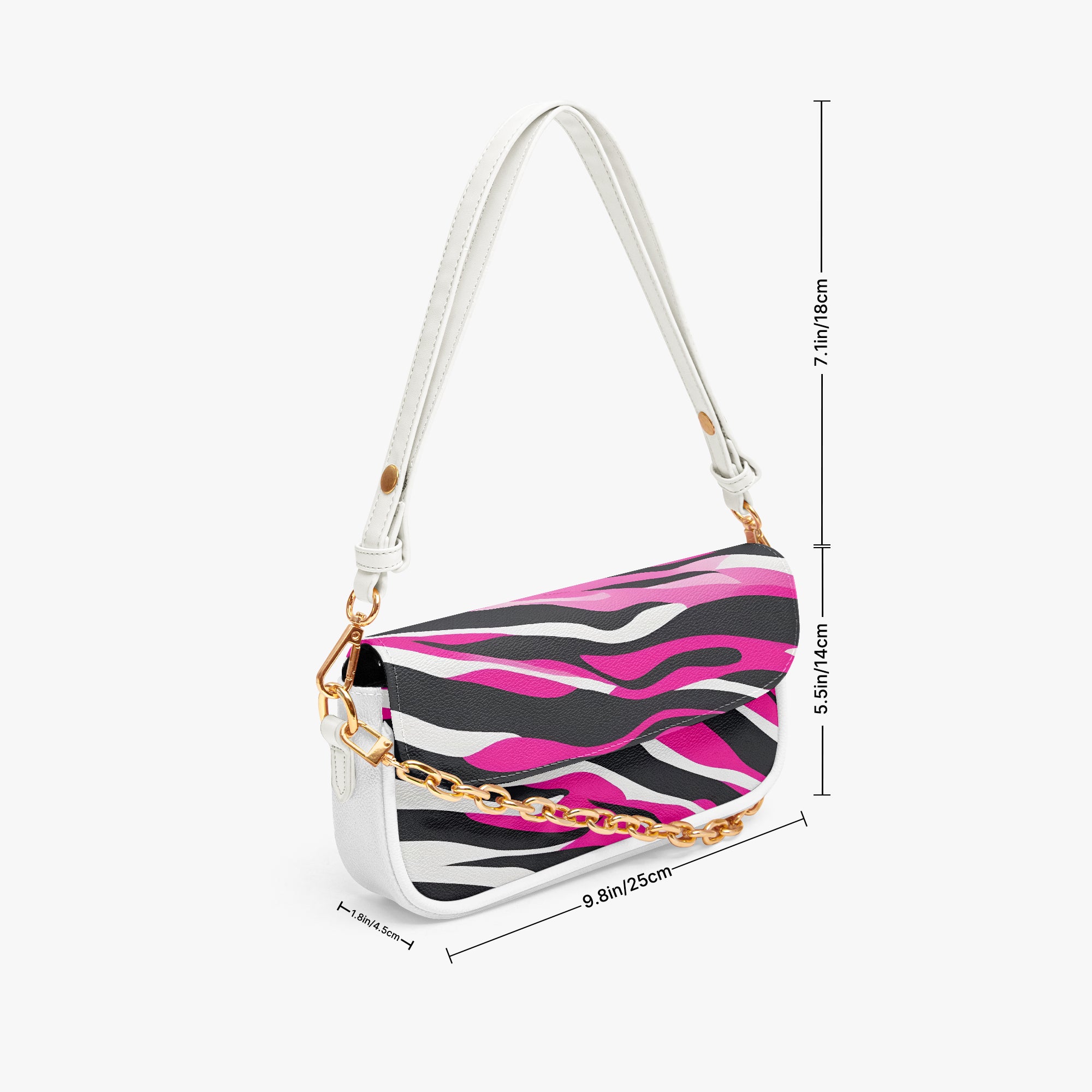 Wild Girl Women's Leather Underarm Bag | Aura Regalia-AURA REGALIA 
