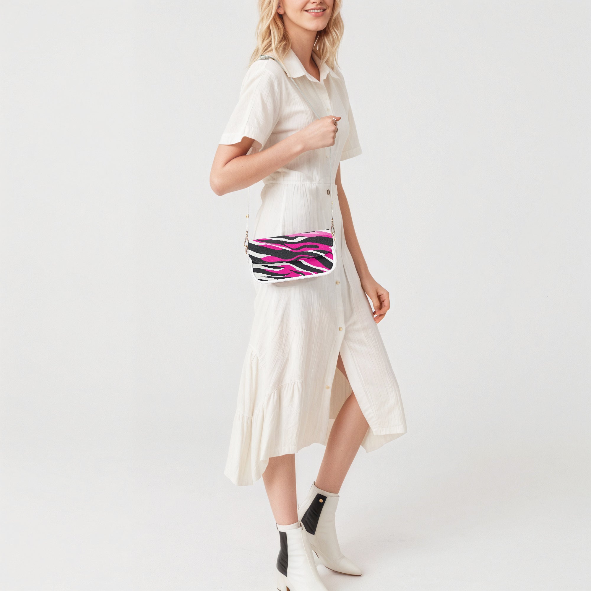 Wild Girl Women's Leather Underarm Bag | Aura Regalia-AURA REGALIA 