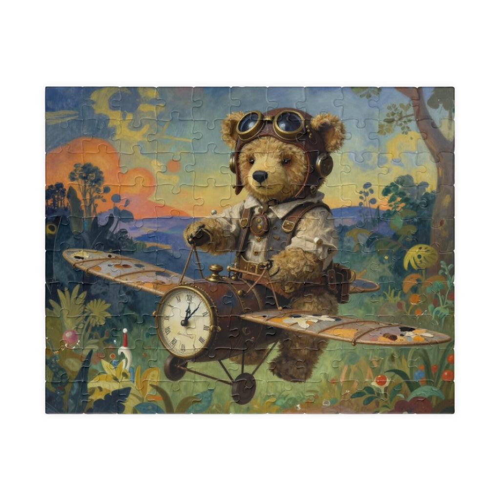 Teddy Pilot Plane puzzle