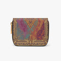 The Maria Theresa Bifold Zipper Wallet | Aura Regalia-AURA REGALIA 